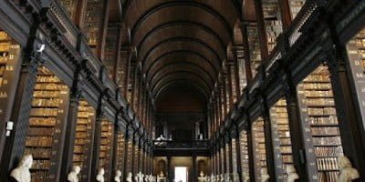 Trinity College Library, Dublin, Irlandia